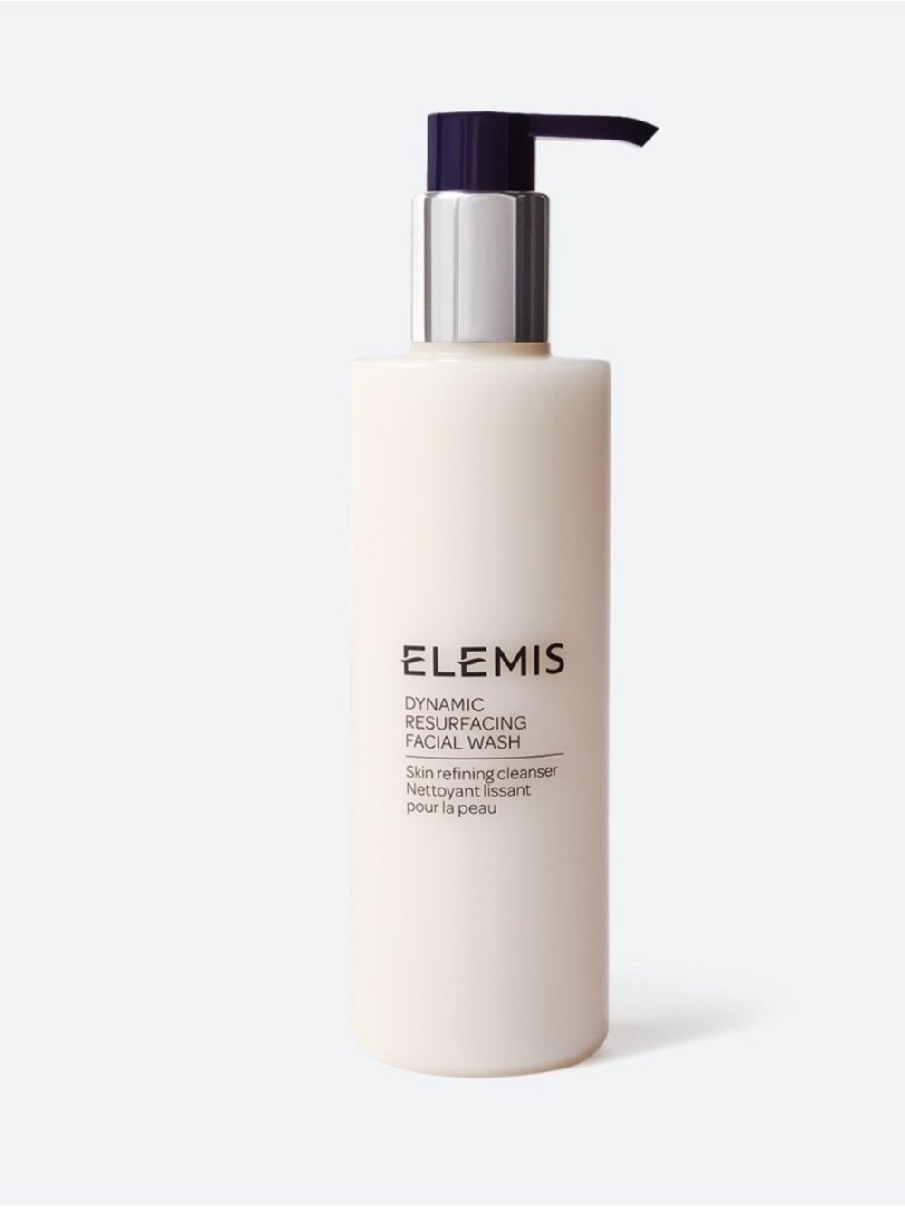 ELEMIS Cream Bottle with Purple Pump Facial Cleanser